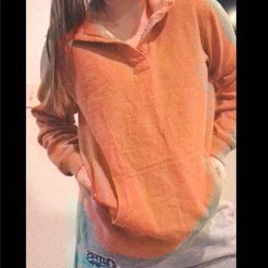 Men’s Gap little orange button up🧡